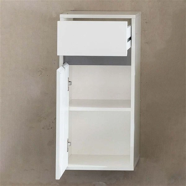 Trendteam Sol Hängeschrank Mit Schublade Weiß 4 Trendteam Sol Hängeschrank Mit Schublade Weiß – Bild 2