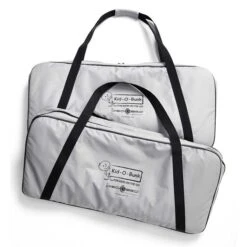 Kid-O-Bunk Campingbett Rot Mit Seitentaschen Etagenbett Von Disc-O-Bed -Roba || Pinolino Verkaufsgeschäft 30105bo kid o bunk blau bags 2