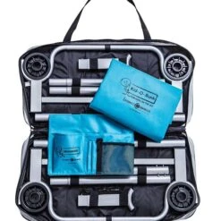 Kid-O-Bed Einzelbett Blau Mit Geradem Rahmen Das Campingbett Von Disc-O-Bed -Roba || Pinolino Verkaufsgeschäft 30105sn blau