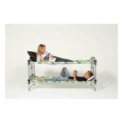 Kid-O-Bunk Campingbett Block Pattern Mit Seitentaschen Das Etagenbett Von Disc-O-Bed -Roba || Pinolino Verkaufsgeschäft 30205b lf1