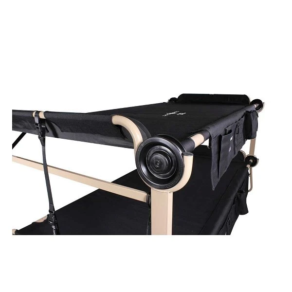 Disc-O-Bed 2XL Etagenbett Schwarz Modernes Feld- Und Campingbett 5 Disc-O-Bed 2XL Etagenbett Schwarz Modernes Feld- Und Campingbett – Bild 3