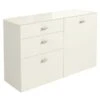 Now! No.14 By Hülsta Sideboard 4R 3 Schubladen 76,8x175x42 - Lack-weiß/Lack-Hochglanz-weiß -Roba || Pinolino Verkaufsgeschäft 31701 huelsta now no 14 133177f4 weiss hochglanz weiss