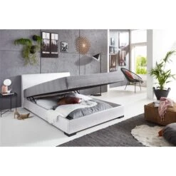 Relita Boxspringbett MELS Weiß Anthrazit 140x200 Cm Mit Federkernmatratze Und Bettkasten -Roba || Pinolino Verkaufsgeschäft 3534 20 1