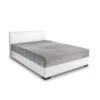 Relita Boxspringbett MELS Weiß Anthrazit 140x200 Cm Mit Federkernmatratze Und Bettkasten