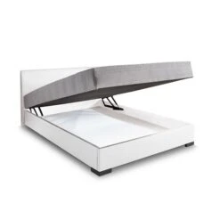 Relita Boxspringbett MELS Weiß Anthrazit 140x200 Cm Mit Federkernmatratze Und Bettkasten -Roba || Pinolino Verkaufsgeschäft 3539 20 1