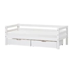 Hoppekids Juniorbett ECO Dream 70x160 Cm Weiß - Viel Zubehör Wählbar -Roba || Pinolino Verkaufsgeschäft 36 1002 32 07m w drawers 1