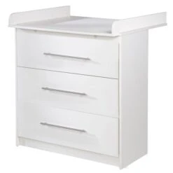 Roba Maren Wickelkommode Weiß 3 Schubkästen