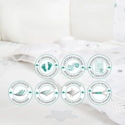 Roba Komplettbett-Set Safe Asleep® - Sternenzauber Inkl. Nestchen Air, Matratze & Schlafsack Easy Air -Roba || Pinolino Verkaufsgeschäft 38691 51v209 7 a 1