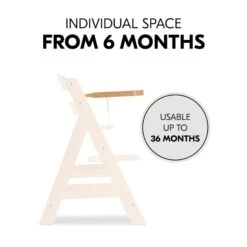 Hauck Alpha Wooden Tray Esstablett -Roba || Pinolino Verkaufsgeschäft 4007923550496.pt03.alpha wooden tray natural