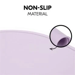 Hauck Highchair Tray Mat Silikon-Platzdeckchen Crab -Roba || Pinolino Verkaufsgeschäft 4007923551158.pt05.highchair tray mat lavender