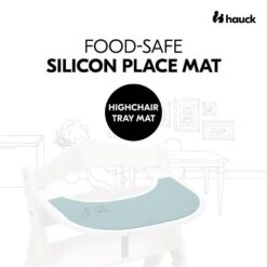 Hauck Highchair Tray Mat Silikon-Platzdeckchen Fox -Roba || Pinolino Verkaufsgeschäft 4007923551165.pt01.highchair tray mat mint