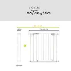 Hauck Open N Stop Schutzgitter -Roba || Pinolino Verkaufsgeschäft 4007923597026.pt02.open n stop white 1