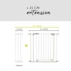Hauck Open N Stop Schutzgitter -Roba || Pinolino Verkaufsgeschäft 4007923597026.pt03.open n stop white 1