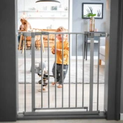 Hauck Stop N Safe 2 + 9cm Ext. Schutzgittererweiterung -Roba || Pinolino Verkaufsgeschäft 4007923597323.pt13.stop n safe 2 incl. 9cm extension silver