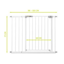 Hauck Stop N Safe 2 + 21cm Ext. Schutzgittererweiterung -Roba || Pinolino Verkaufsgeschäft 4007923597378.pt02.stop n safe 2 incl. 21cm extension white 1