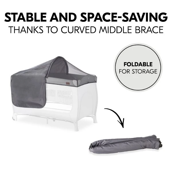 Hauck Travel Bed Canopy Sonnen- & Insektenschutz 6 Hauck Travel Bed Canopy Sonnen- & Insektenschutz – Bild 4