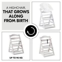 Hauck Alpha+ Hochstuhl 22 Hauck Alpha+ Hochstuhl -Roba || Pinolino Verkaufsgeschäft 4007923661444.pt04.alpha creme