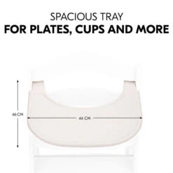 Hauck Alpha Click Tray Esstablett Speckle -Roba || Pinolino Verkaufsgeschäft 4007923661659.pt06.alpha click tray beige