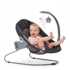 Hauck Alpha Bouncer Deluxe Babywippe -Roba || Pinolino Verkaufsgeschäft 4007923661857.pt05.alpha bouncer deluxe 11740 des grey