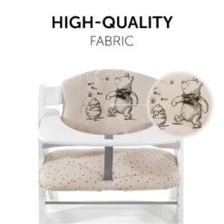 Hauck Highchair Pad Select Sitzkissen Winnie The Pooh -Roba || Pinolino Verkaufsgeschäft 4007923667774.pt03.highchair pad select winnie the pooh beige