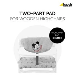 Hauck Highchair Pad Deluxe Sitzkissen Mickey Mouse -Roba || Pinolino Verkaufsgeschäft 4007923667781.pt01.highchair pad deluxe mickey mouse grey