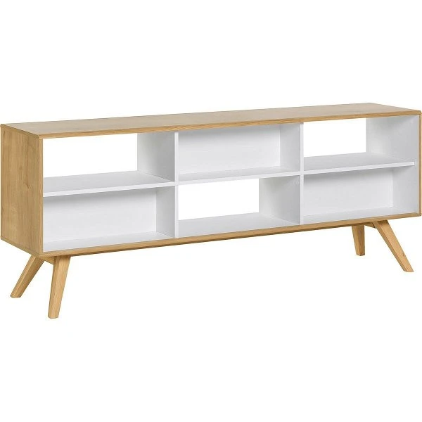 VOX Nature Sideboard 2-seitig Eiche / Weiß 4 VOX Nature Sideboard 2-seitig Eiche / Weiß – Bild 2