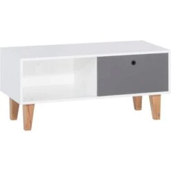 VOX Concept TV Schrank White/graphite