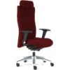 Rovo XP 4030 S4 Drehstuhl Mit Kopfstütze Stoffgruppe Supero -Roba || Pinolino Verkaufsgeschäft 4030 s4 rotsgr 1