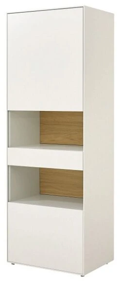 Now! By Hülsta Easy Vitrine 10R B Lack-reinweiß