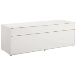 Now! By Hülsta Easy Wohnwand Lack-reinweiß 162x334x45 Mit Media-Lowboard - 4-teilig -Roba || Pinolino Verkaufsgeschäft 43103 huelsta now easy 160070f2 gr 2