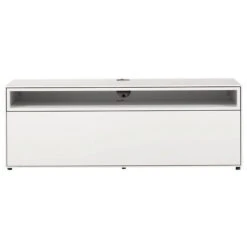 Now! By Hülsta Easy Wohnwand Reinweiß 179x268x44 5-teilig Mit Media-Lowboard -Roba || Pinolino Verkaufsgeschäft 43613 huelsta now easy 160229f2 gr 7