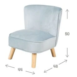 Roba Kindersessel Lil Sofa Sky/hellblau Mit Stabilen Holzfüßen Zum Toppreis -Roba || Pinolino Verkaufsgeschäft 450120sy lil sofas kindersessel info