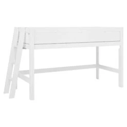LIFETIME Halbhohes Bett 128 Cm Kiefer Weiß 4625-10 Mit Rollboden, Zum Top-Preis -Roba || Pinolino Verkaufsgeschäft 47625 10 gr 2