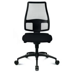 Topstar Synchro Net Bürostuhl Schwarz Bandscheibendrehstuhl - Schnell Lieferbar