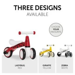 Hauck 1st Ride Three Rutscher Ladybug -Roba || Pinolino Verkaufsgeschäft 4894352803015.pt04.1st ride three ladybug red