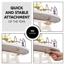 Hauck Alpha Play Moving Set Spielbrett Mit Motorikschleife Für Den Alpha+ Water Animals -Roba || Pinolino Verkaufsgeschäft 4894352808003.pt06.alpha play moving set white