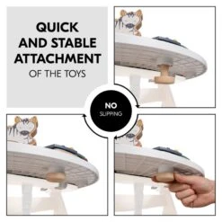 Hauck Alpha Play Music Set Spielbrett Mit Musikspiel Für Den Alpha+ Zebra -Roba || Pinolino Verkaufsgeschäft 4894352808010.pt06.alpha play music set white