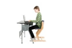 TiSsi Hochstuhl Aus Massiv Buche Grau Der Mitwachsende Kinderstuhl Zum Aktionspreis -Roba || Pinolino Verkaufsgeschäft 5.3 2 3