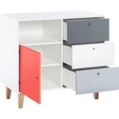 VOX Concept Baby Babyzimmer 70x140 Red White/grey/graphite -Roba || Pinolino Verkaufsgeschäft 5010841 4 2