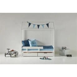 Hoppekids Hausbett ECO Dream 90x200cm Weiß - Viel Zubehör Wählbar 9 Hoppekids Hausbett ECO Dream 90x200cm Weiß - Viel Zubehör Wählbar -Roba || Pinolino Verkaufsgeschäft 51 42 528 d 1 scaled 1