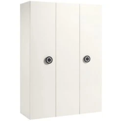 Hülsta Now! Minimo Kinderzimmer 3-türiger Schrank In Schneeweiß/Natureiche Zum Toppreis -Roba || Pinolino Verkaufsgeschäft 51213 huelsta now minimo 161121f4 gr 1