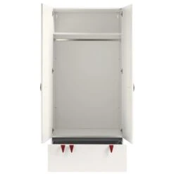 Hülsta Now! Minimo Kinderzimmer 2-türiger Schrank In Schneeweiß Zum Aktionspreis -Roba || Pinolino Verkaufsgeschäft 51223 offen huelsta now minimo 161089f4 gr 1