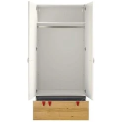Hülsta Now! Minimo Kinderzimmer 2-türig Schneeweiß/Natureiche Inkl. Breiter Kommode -Roba || Pinolino Verkaufsgeschäft 51226 huelsta now minimo 161267f4 gr 7