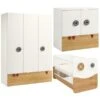 Hülsta Now! Minimo Kinderzimmer 3türig Weiß/natur Inkl. Wickelkommode & Wickelauflage -Roba || Pinolino Verkaufsgeschäft 51235 55886 55906 1