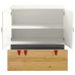 Hülsta Now! Minimo Kinderzimmer 2-türig Schneeweiß/Natureiche Inkl. Wickelkommode -Roba || Pinolino Verkaufsgeschäft 55906 huelsta now minimo 161273f4 9