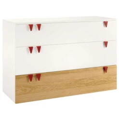 Hülsta Now! Minimo Kinderzimmer 3-türiger Schrank In Schneeweiß/Natureiche Inkl Wickelansatz -Roba || Pinolino Verkaufsgeschäft 55936 huelsta now minimo 161212f4 gr 4