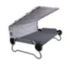 Dog-Bed L Das Camping Hundebett Von Disc-O-Bed Mit Sonnendach Belastbar Bis 91 Kg 1 Dog-Bed L Das Camping Hundebett Von Disc-O-Bed Mit Sonnendach Belastbar Bis 91 Kg -Roba || Pinolino Verkaufsgeschäft 60001 dog bed l side 2