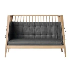Leander Linea Babybett Eiche Das Mitwachsende Babybett -Roba || Pinolino Verkaufsgeschäft 700818 62 leander linea luna sofaset babycot120 coolgrey 1 1