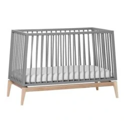 Leander Luna Kinderzimmer Sparset Grau/eiche Babybett Und Kleiderschrank Konfigurierbar -Roba || Pinolino Verkaufsgeschäft 720120 09 leander luna babycot 120x60cm grey oak 7 1200x1200