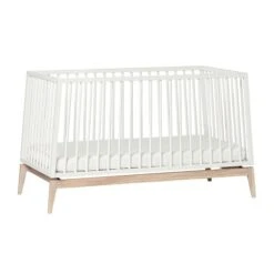 Leander Luna Babybett 70x140 Cm Weiß/Eiche -Roba || Pinolino Verkaufsgeschäft 720140 03 leander luna babycot 140x70cm white oak 7 1